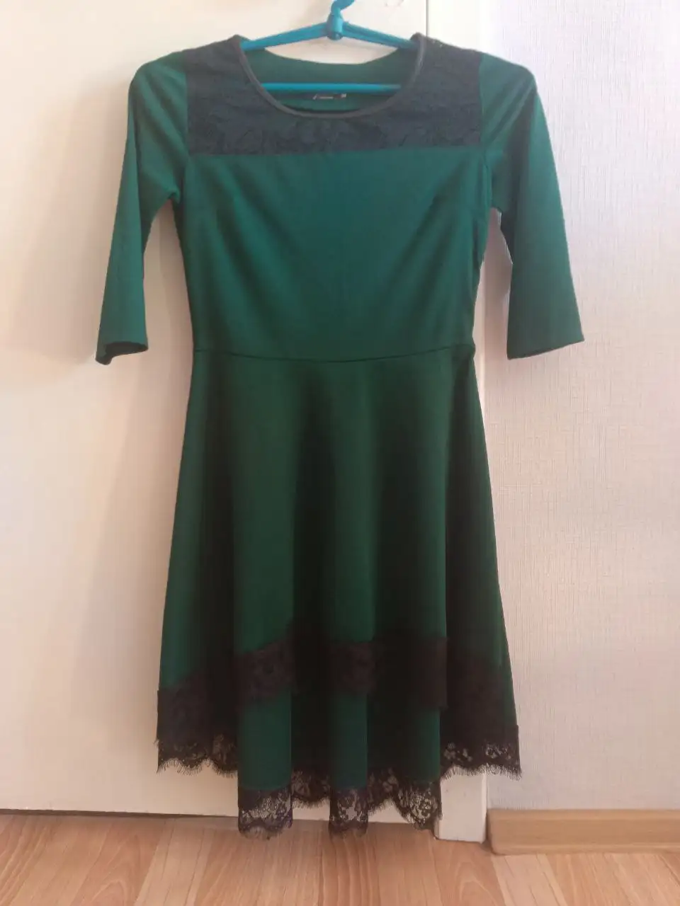 Синее платье из замши - Платья (Одежда) в Орск