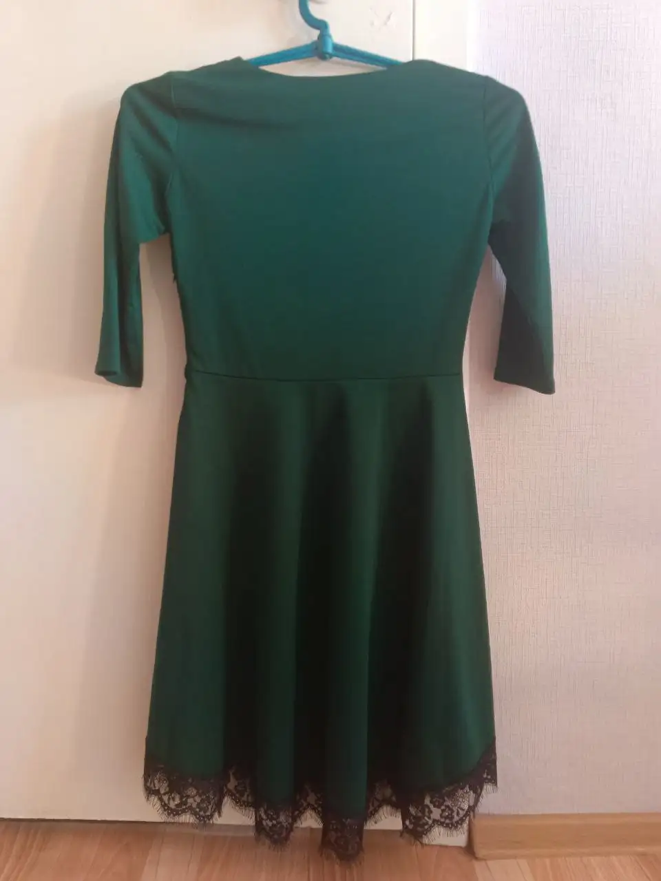 Синее платье из замши - Платья (Одежда) в Орск