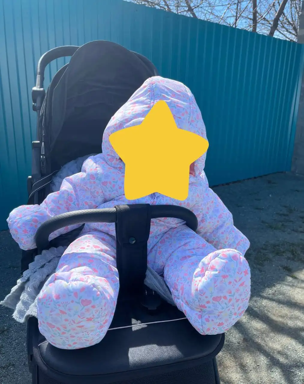 Продам комбинезон демисезонный с шапочкой - Одежда для детей (Товары для детей) в Неизвестно