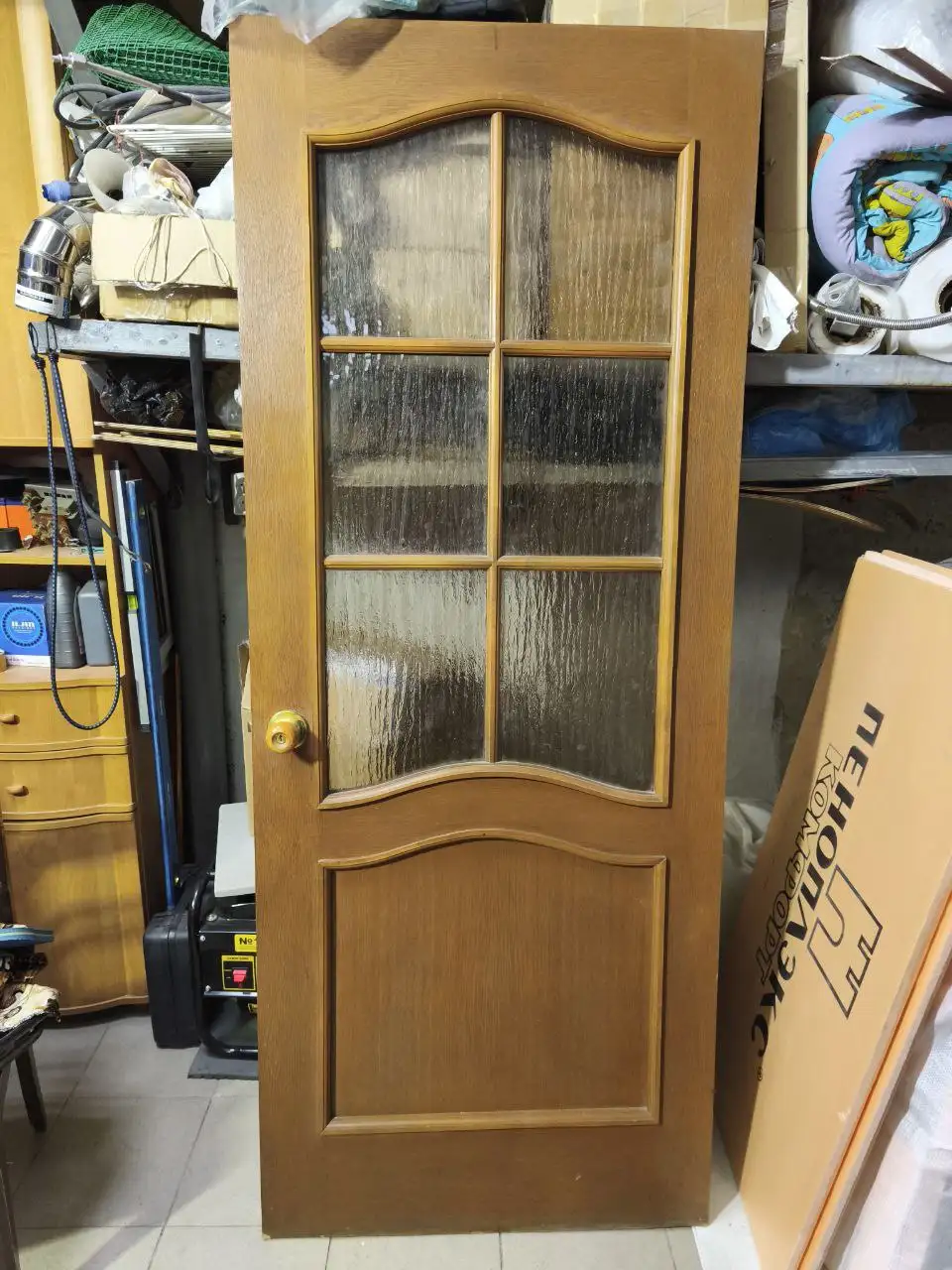 Продажа межкомнатной деревянной двери со стеклом - Двери (Для дома и дачи) в Орск
