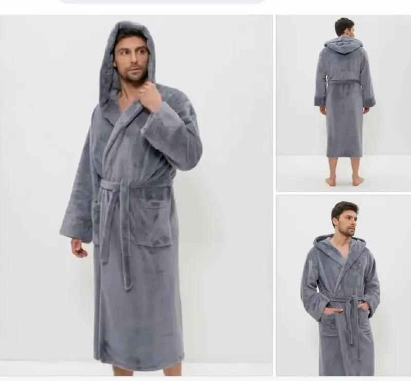 Мужской халат велсофт размер 52 - Мужская одежда (Одежда) в Орск