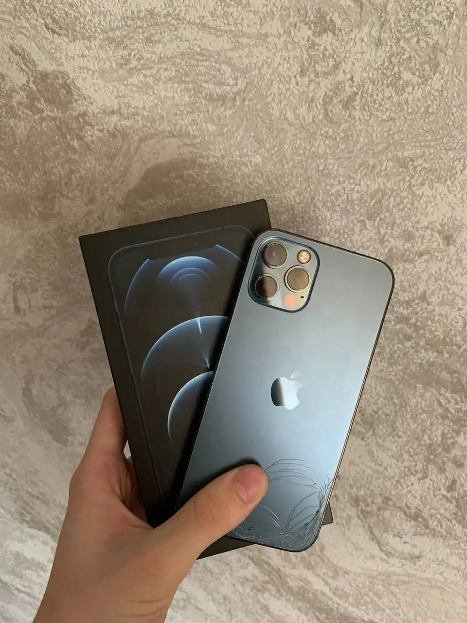 IPhone 12 pro 128гб pacific blue - Смартфоны (Электроника) в Орск