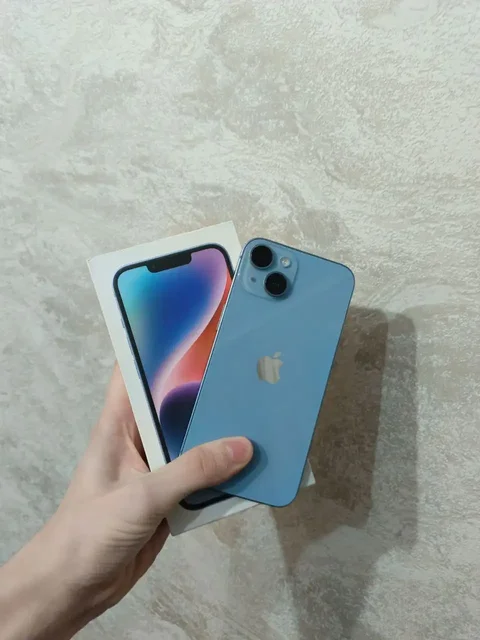 IPhone 14 128 Гб Blue в отличном состоянии - частное объявление в Орск