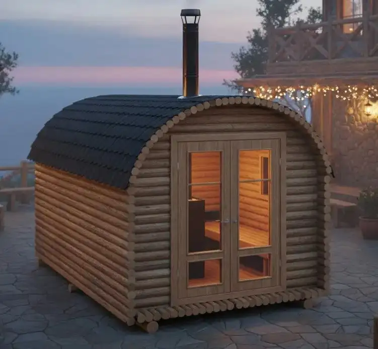 Продажа бани-бочки из бревна - Бани и сауны (Для дома и дачи) в Орск