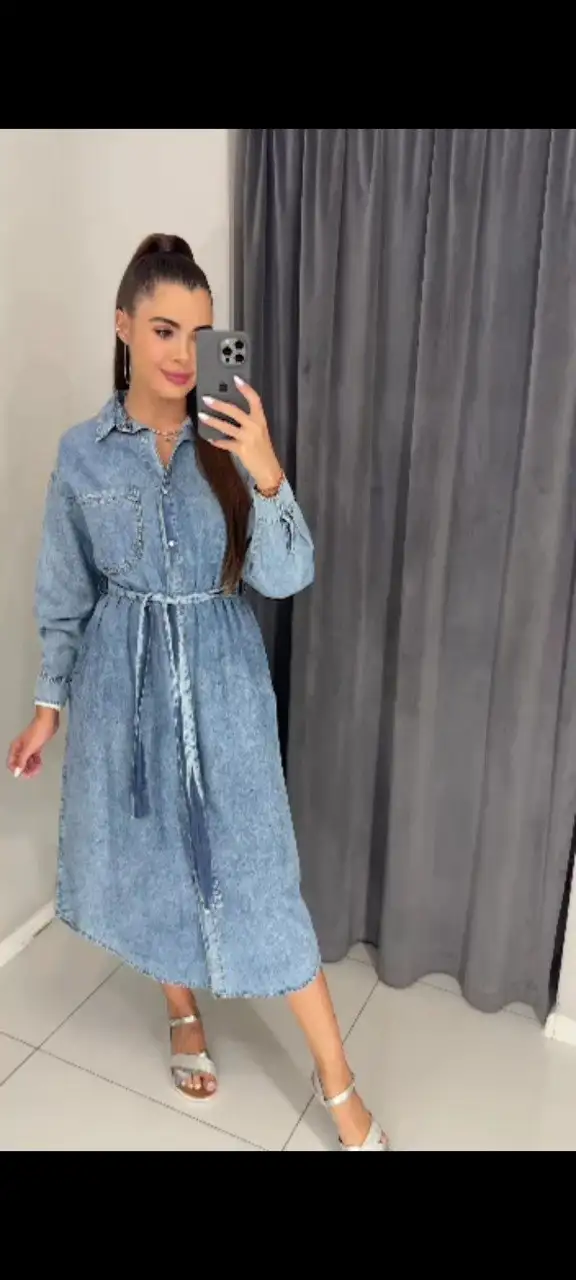 Джинсовые платья разных размеров - Одежда в Орск