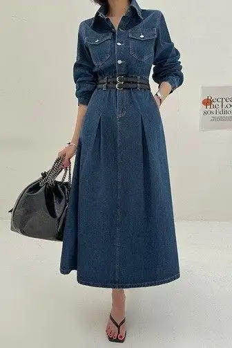 Джинсовые платья разных размеров - Одежда в Орск