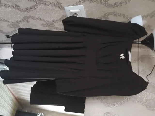 Элегантное чёрное платье Cupid Collection 42 размер - Платья в Орск