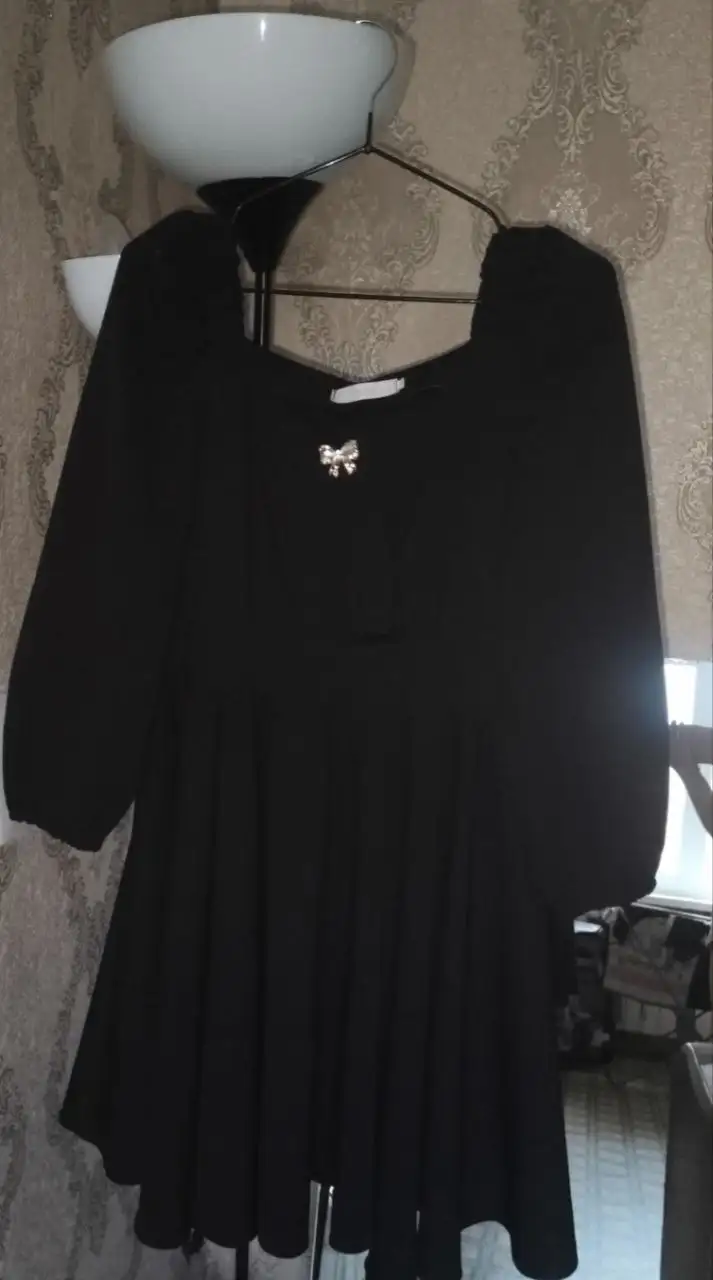 Элегантное чёрное платье Cupid Collection 42 размер - Платья (Одежда) в Орск