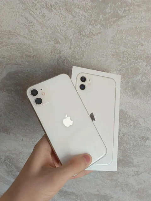 IPhone 11 256гб WHITE с двумя полосами на дисплее - частное объявление в Орск