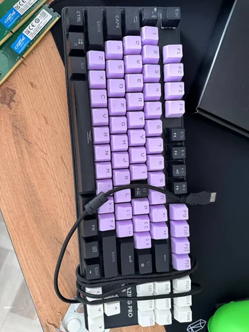 Клавиатура на синих переключателях - Клавиатуры и мыши в Орск