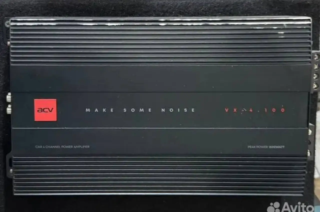 Моноблок Pioneer 400w и усилитель ACV 4.100 - Автозвук (Авто) в Неизвестно