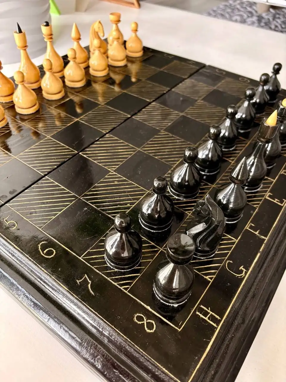 Шахматы ручной работы - Настольные игры (Хобби и отдых) в Орск