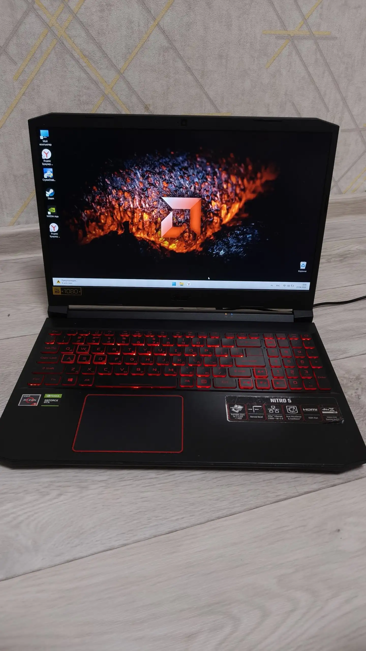 Продам игровой ноутбук Ryzen 5 - Ноутбуки (Электроника) в Орск