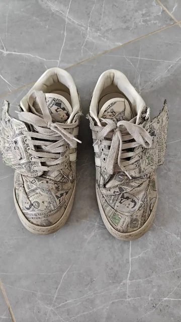 Легендарные кроссовки Adidas Jeremy Scott Money - Одежда в Орск