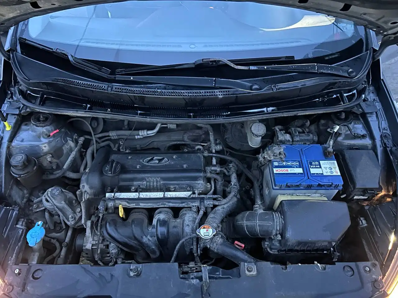 Продам Hyundai Solaris в темно-сером окрасе - Легковые автомобили (Авто) в Иркутск