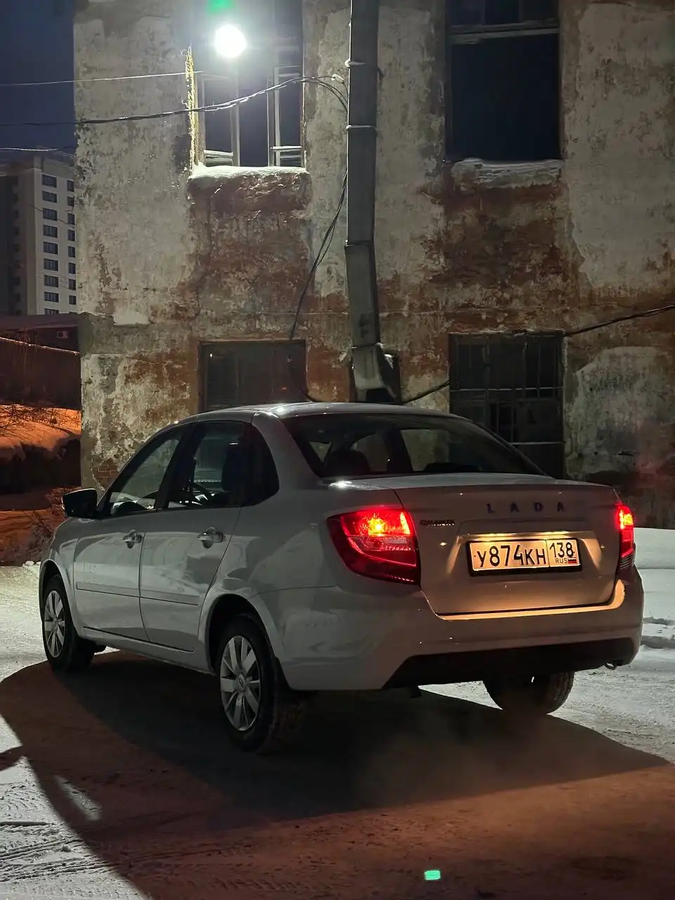 Lada Granta 2023 года, пробег 1648 км - Авто в Иркутск