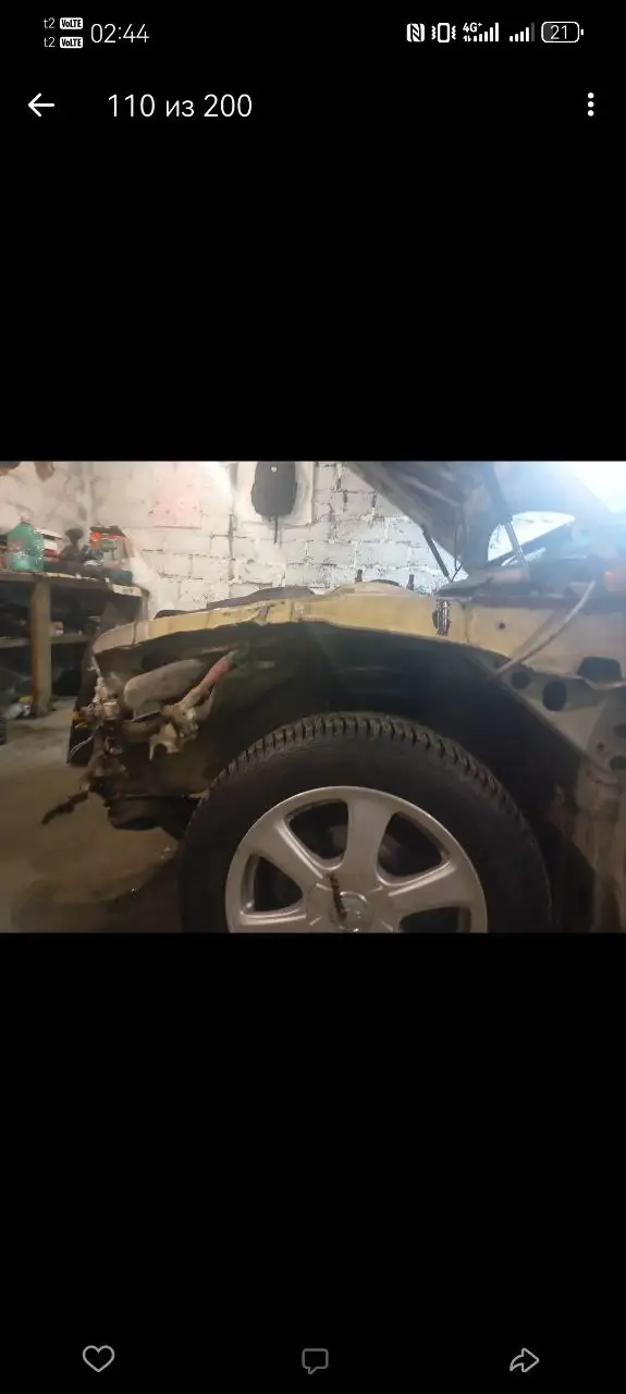 Toyota Camry Gracia 2001 года, битая, снята с учета - Легковые автомобили (Авто) в Иркутск