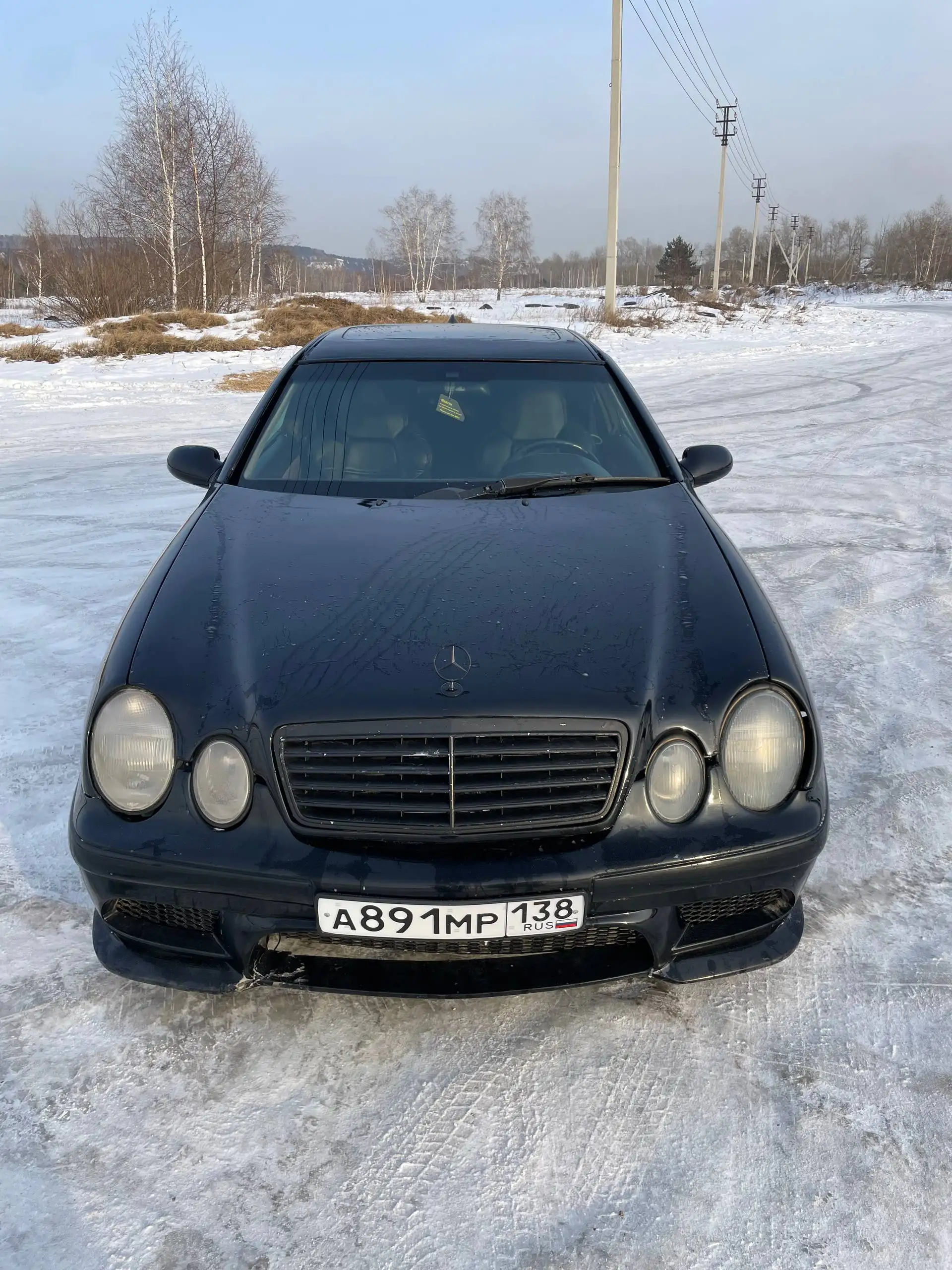 Мерседес CLK купе 1999 года на обмен с доплатой - Легковые автомобили (Авто) в Иркутск