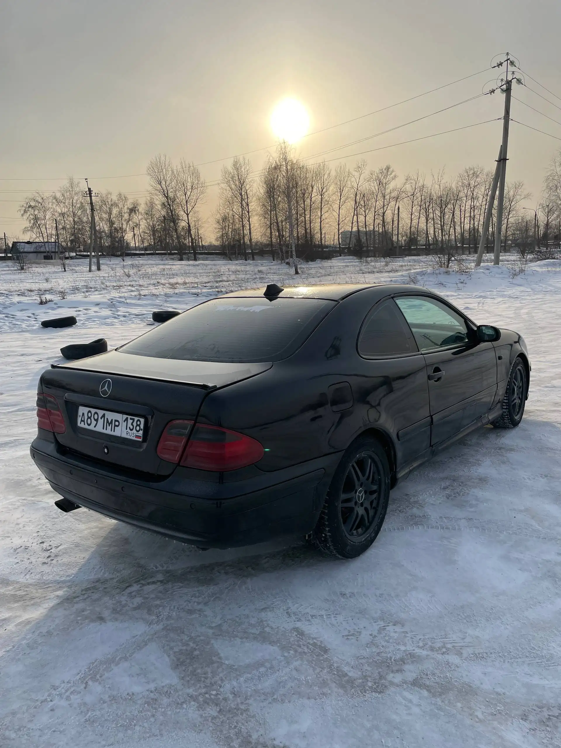 Мерседес CLK купе 1999 года на обмен с доплатой - Легковые автомобили (Авто) в Иркутск