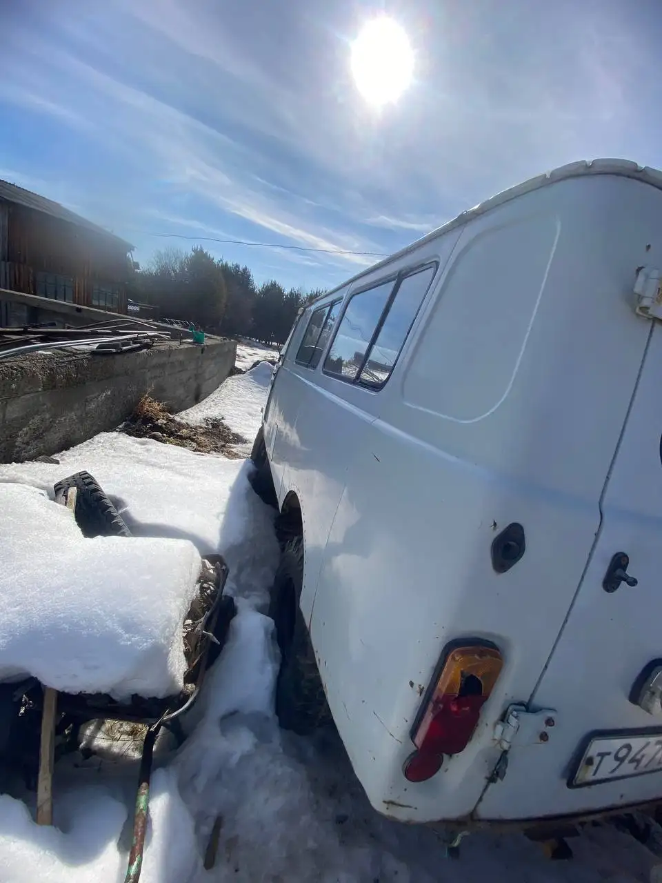 Буханка 1997 года с грязевыми колесами - УАЗ (Авто) в Иркутск