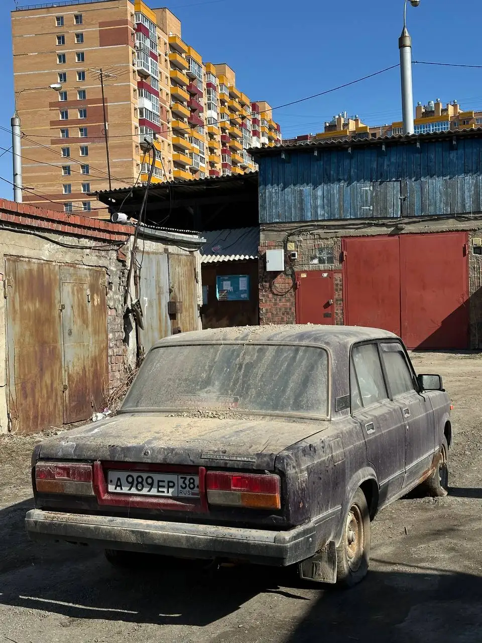 ВАЗ 2107 на зеркалках - Легковые автомобили (Авто) в Иркутск