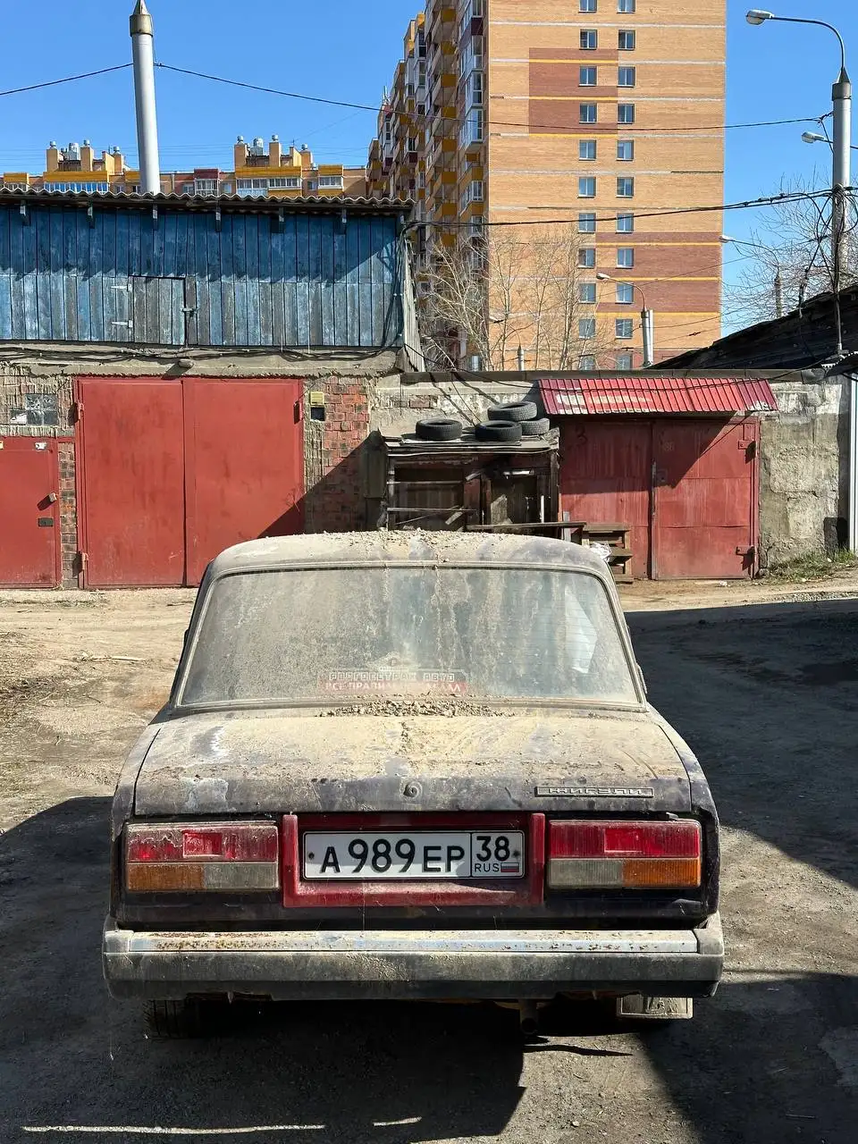 ВАЗ 2107 на зеркалках - Легковые автомобили (Авто) в Иркутск