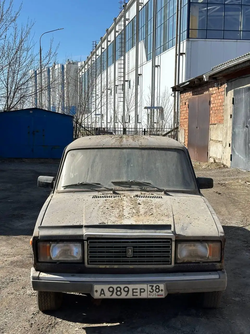 ВАЗ 2107 на зеркалках - Легковые автомобили (Авто) в Иркутск