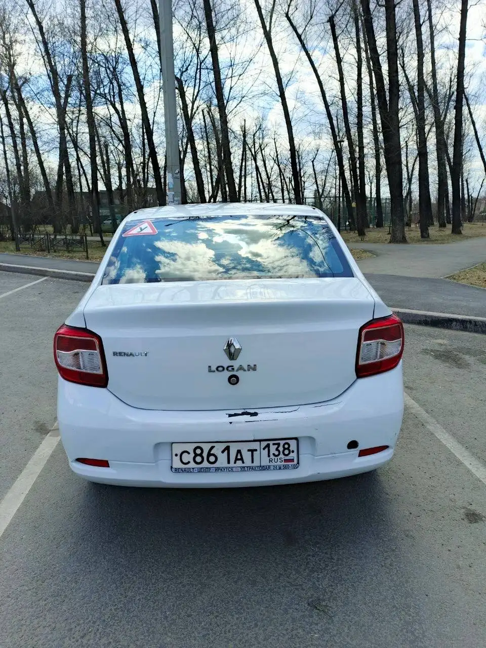Продается Renault Logan ученический - Легковые автомобили (Авто) в Иркутск