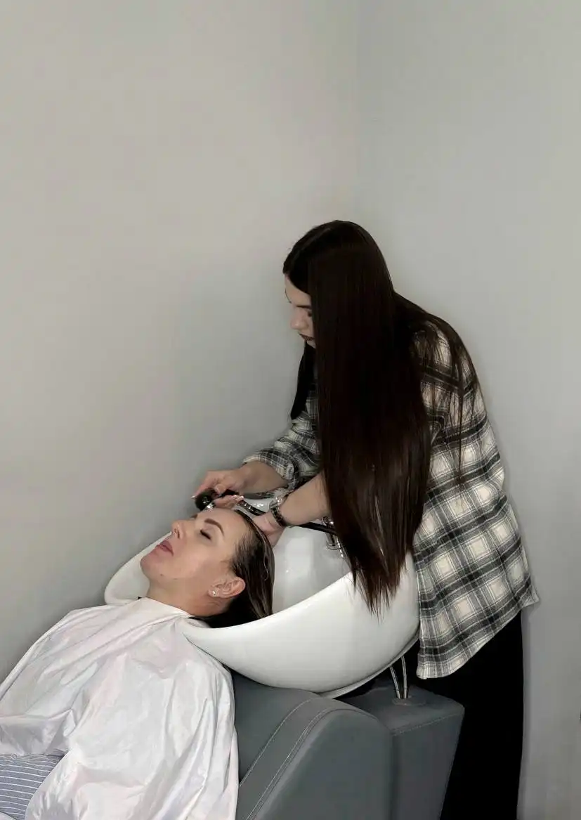 Восстановление волос холодное + теплый ботокс