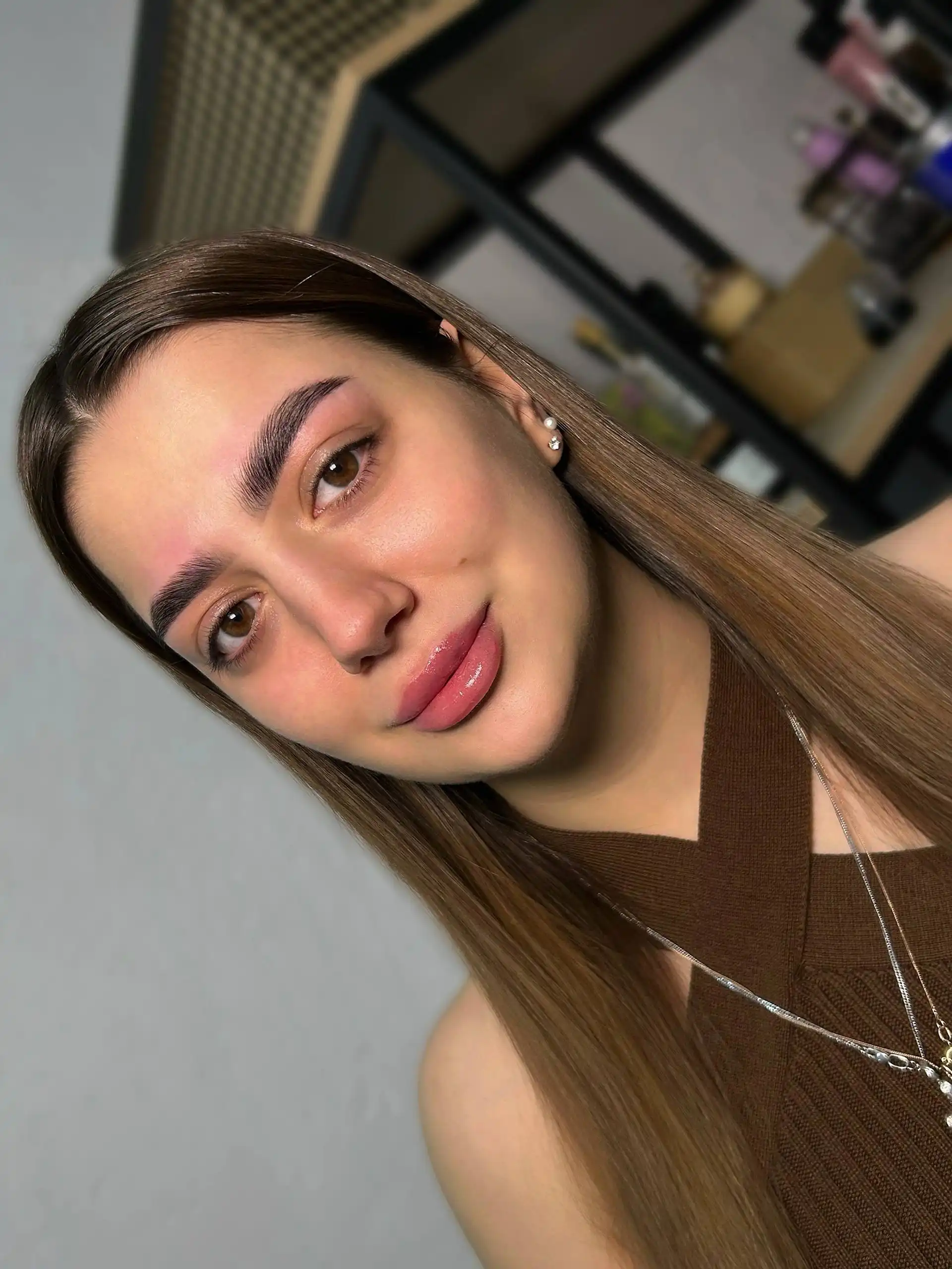 Брови и ресницы перед Новогодними праздниками