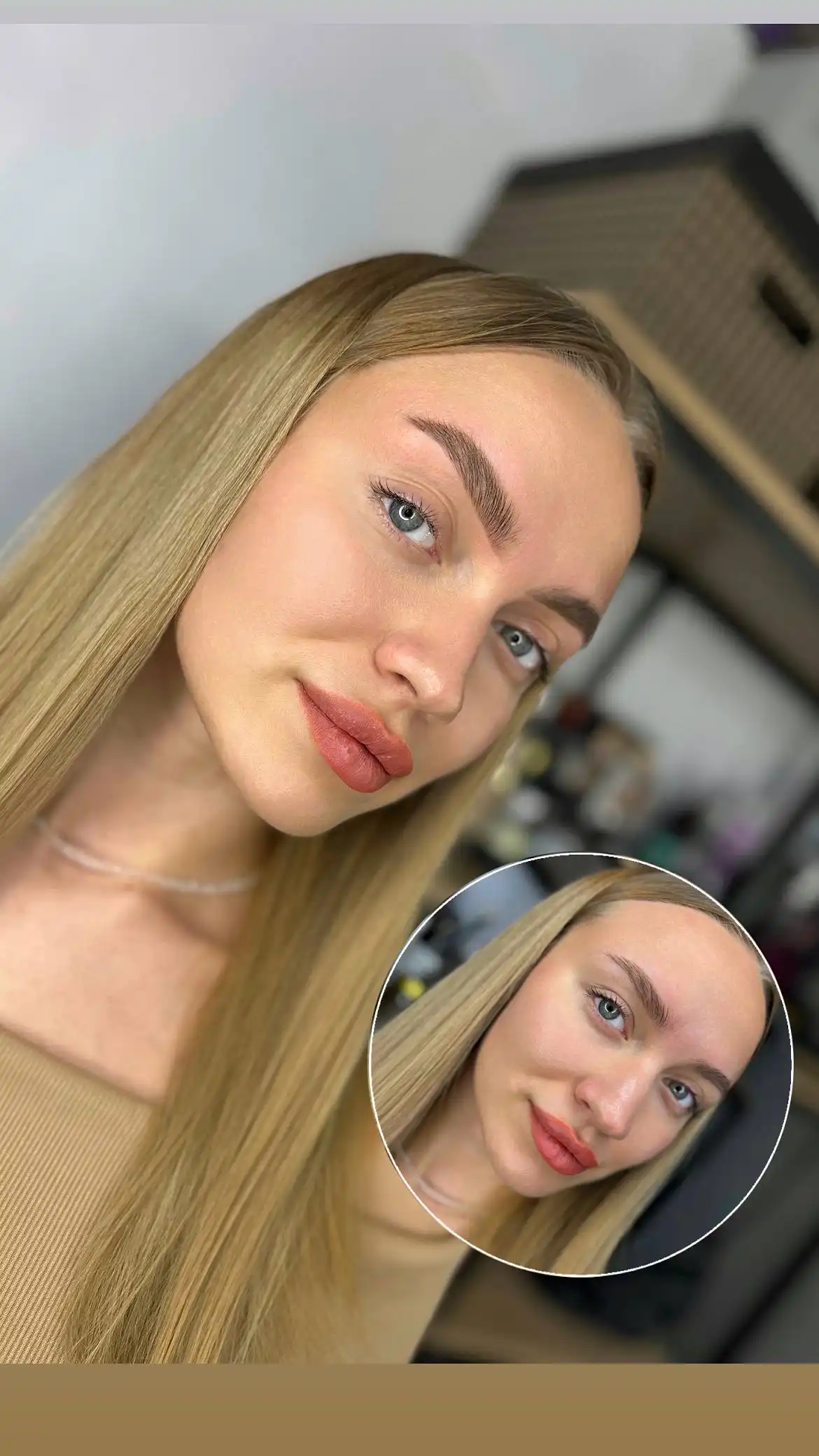 Брови и ресницы перед Новогодними праздниками