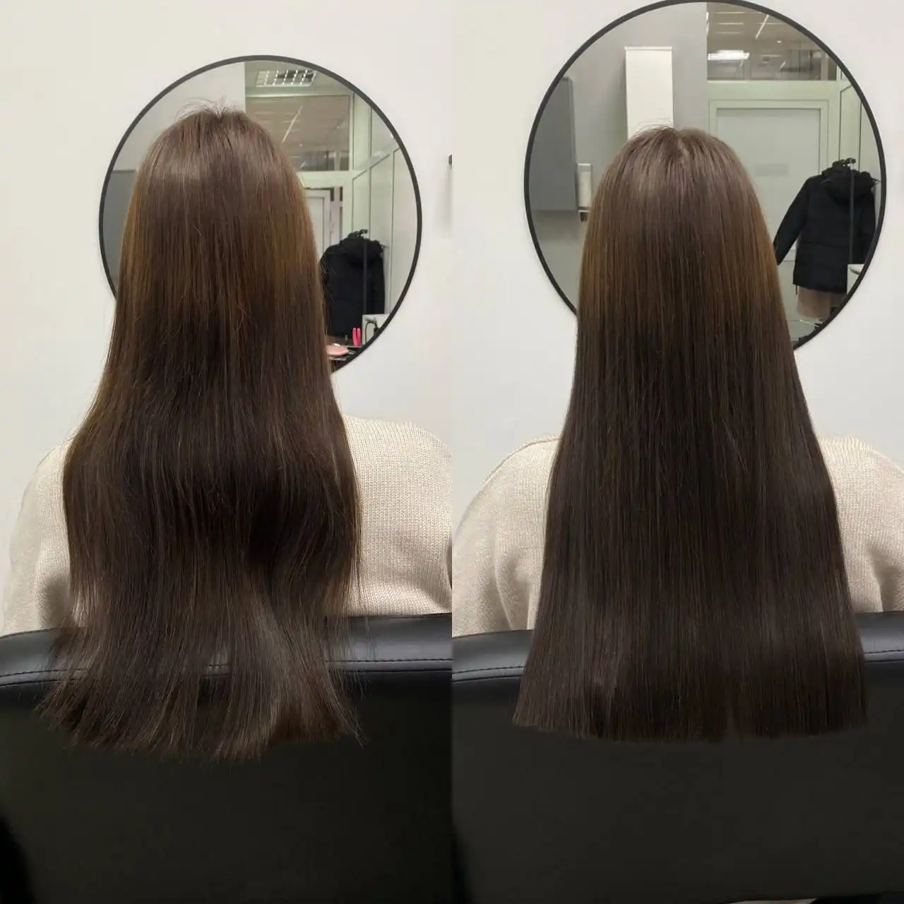 Наращивание био волос перед Новым годом