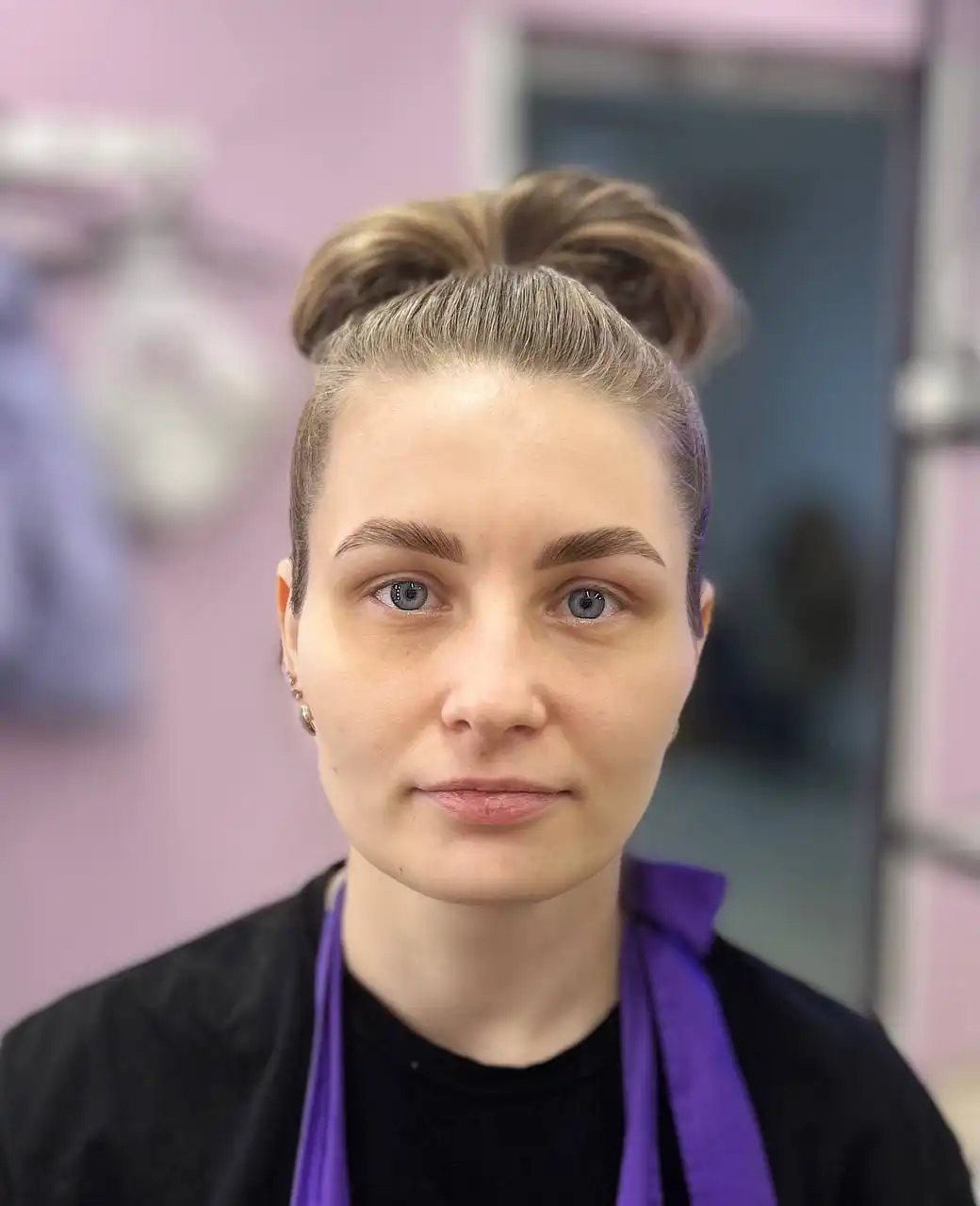 Оформление бровей на Покровке