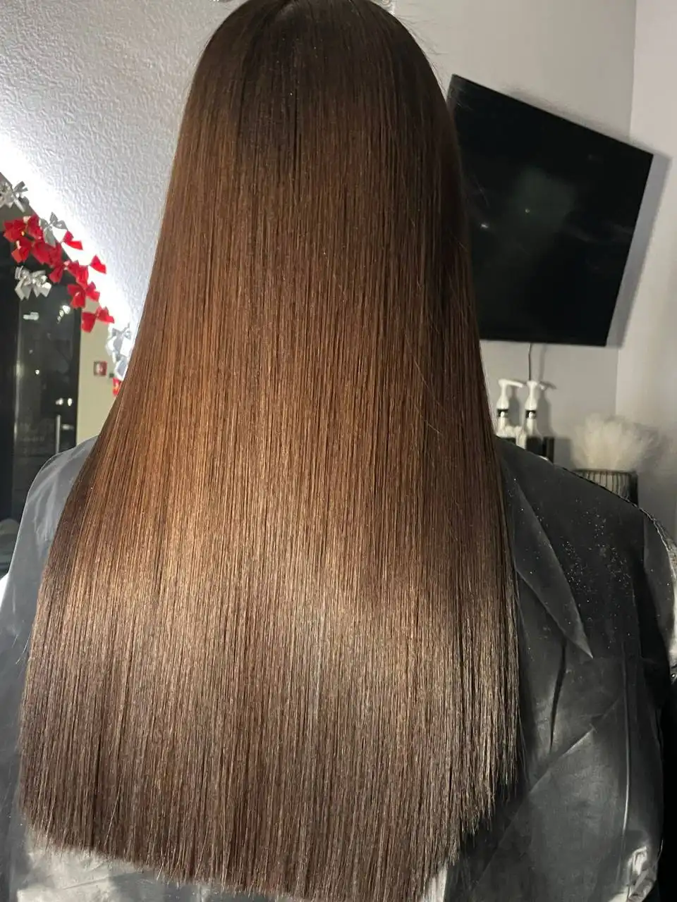 Кератиновое выпрямление и ботокс для волос перед Новым годом