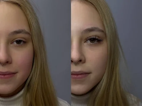 Наращивание ресниц в салоне красоты - Фотография в Красноярск