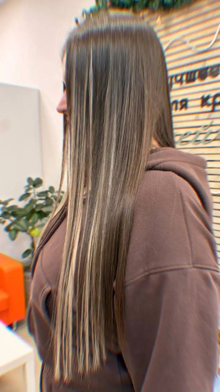 Наращивание волос для моделей в портфолио - Парикмахерские услуги (Услуги) в Красноярск