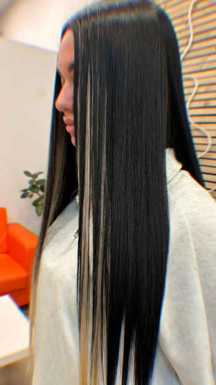Наращивание волос для моделей в портфолио - Парикмахерские услуги (Услуги) в Красноярск