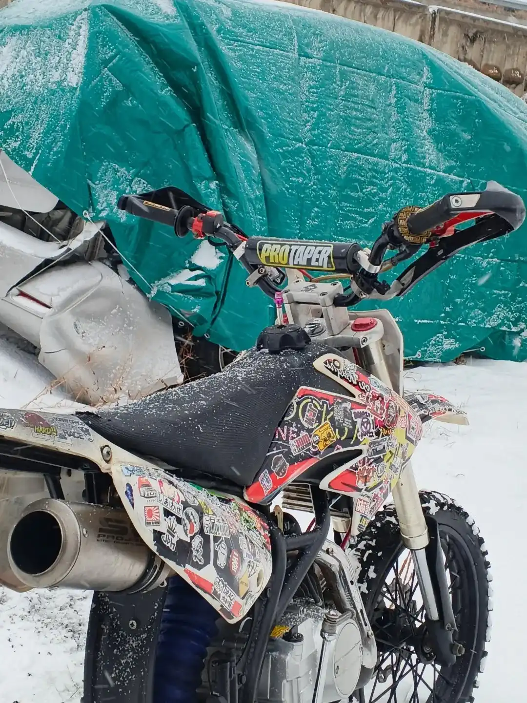 Продажа мотоцикла с новым двигателем