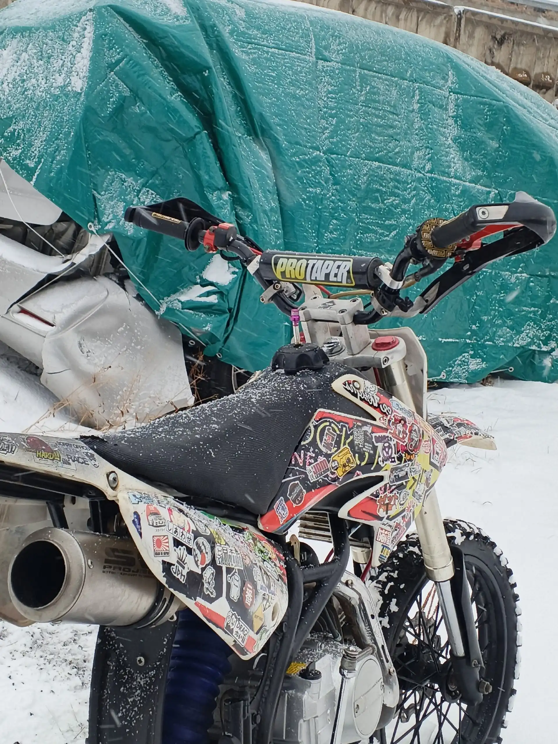 Продажа мотоцикла с новым двигателем