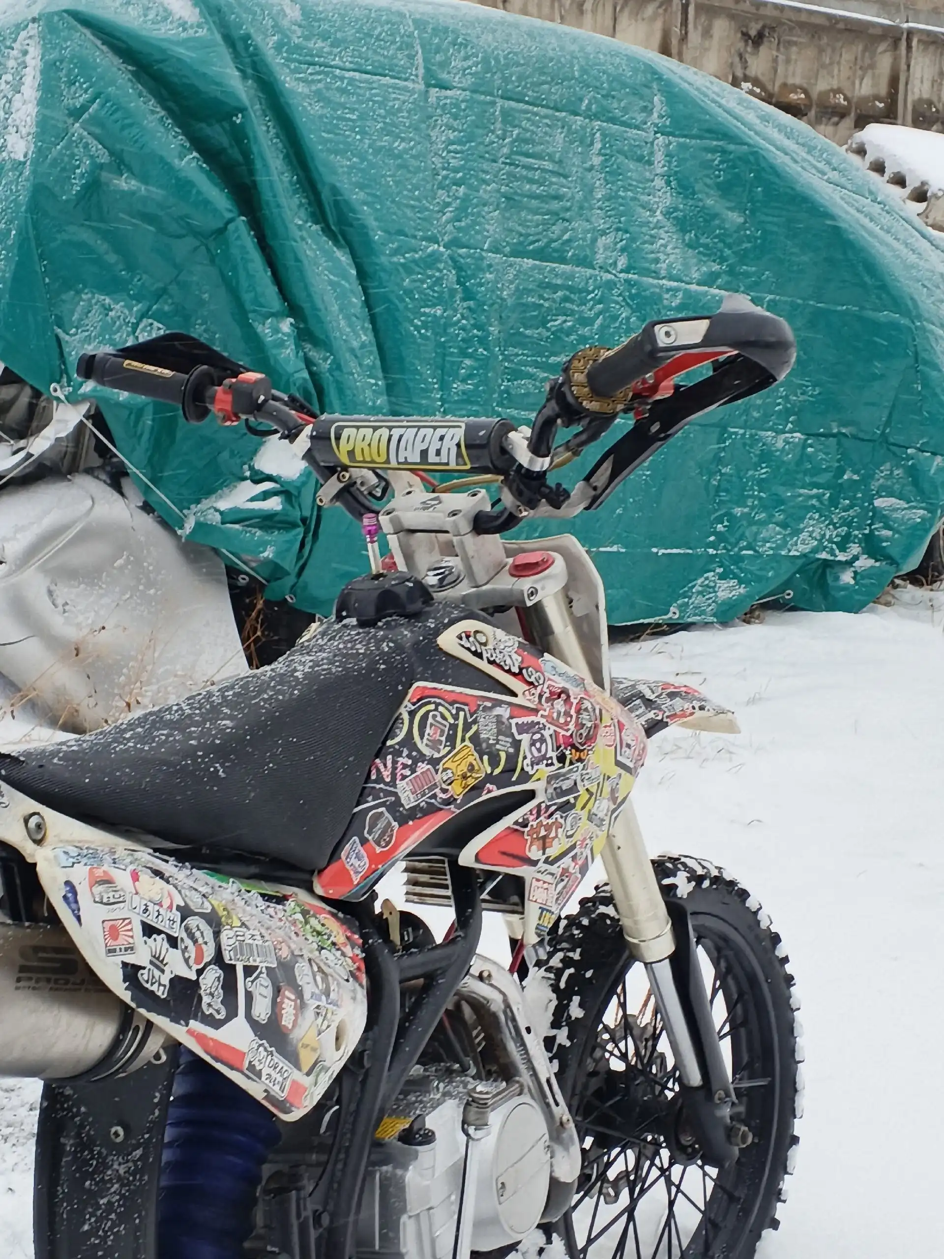 Продажа мотоцикла с новым двигателем