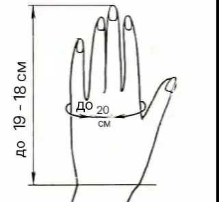 Норковые варежки с флисовой подкладкой