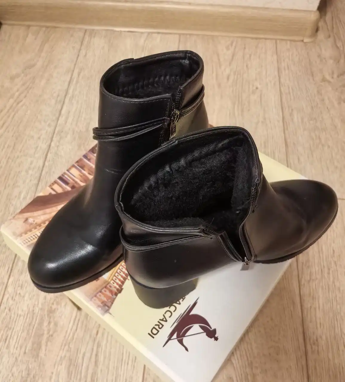 Зимние ботильоны 38 размер