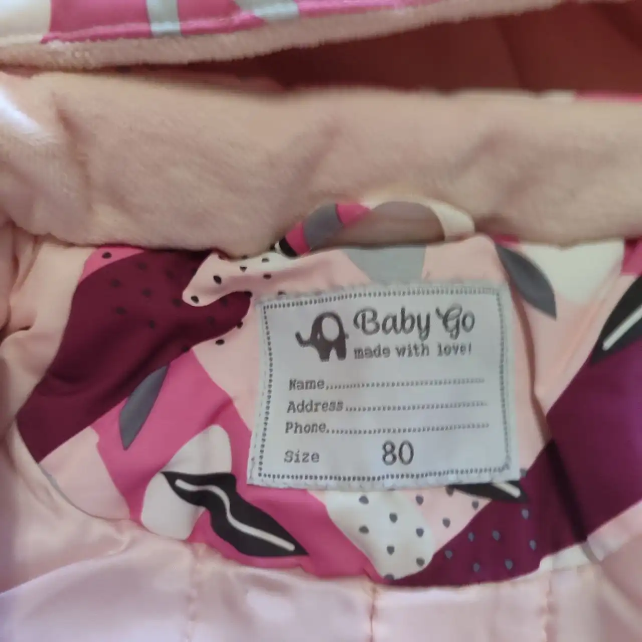 Зимний комбинезон для девочки