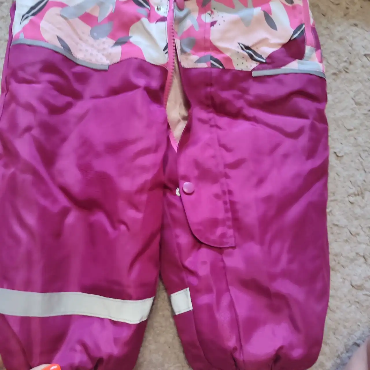 Зимний комбинезон для девочки