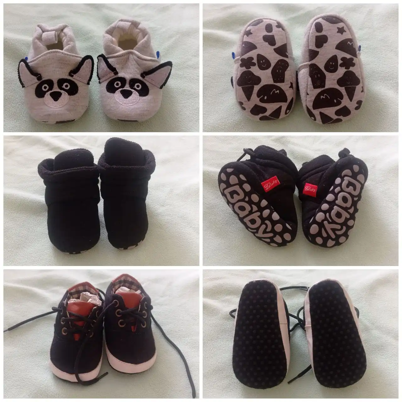 Пинетки для детей 0-6 месяцев