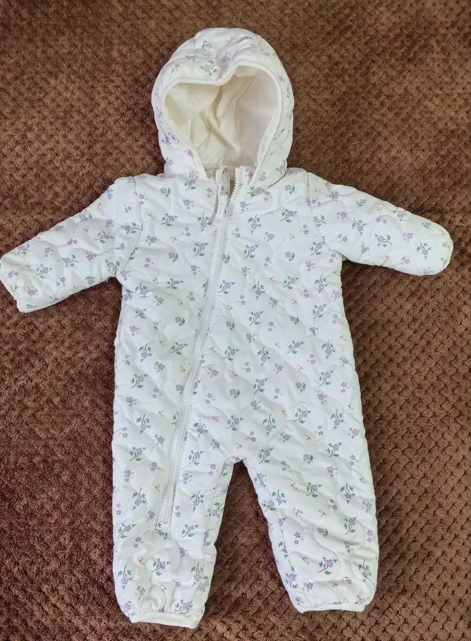 Демисезонный комбинезон на девочку размер 68