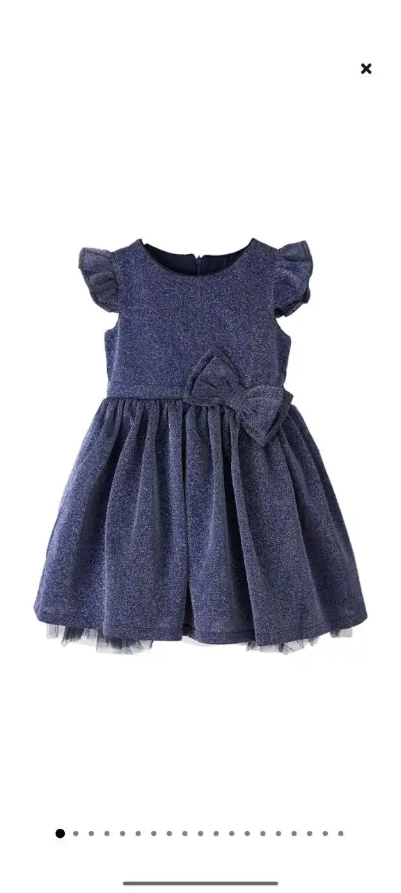 Комплект для девочки: платье, ободок и туфельки