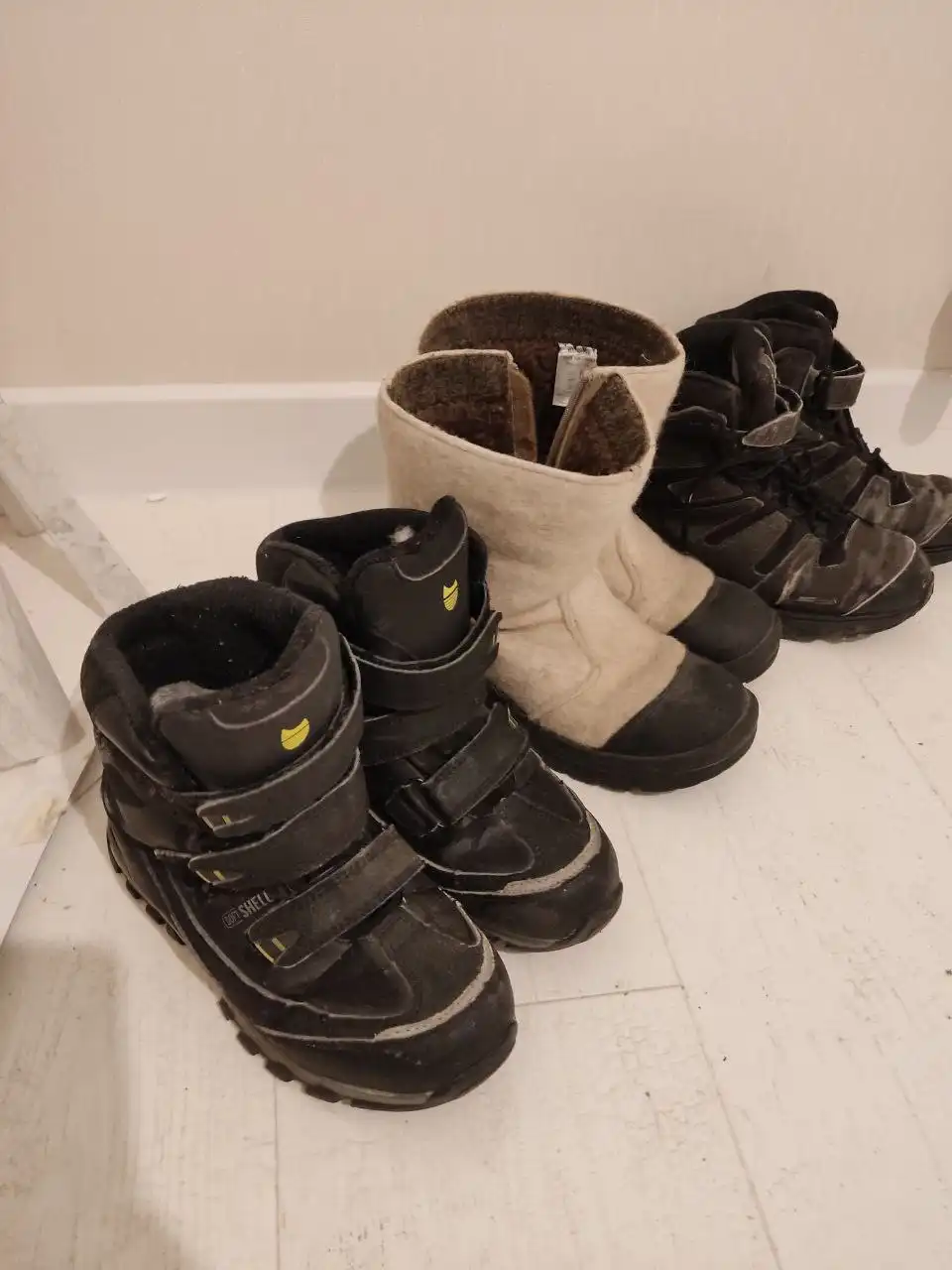 Ботинки валенки для мальчика размер 33-34