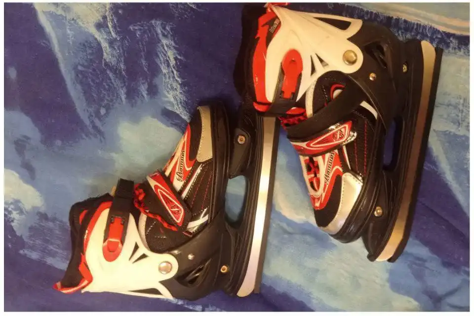 Раздвижные коньки красные 38-41 размер