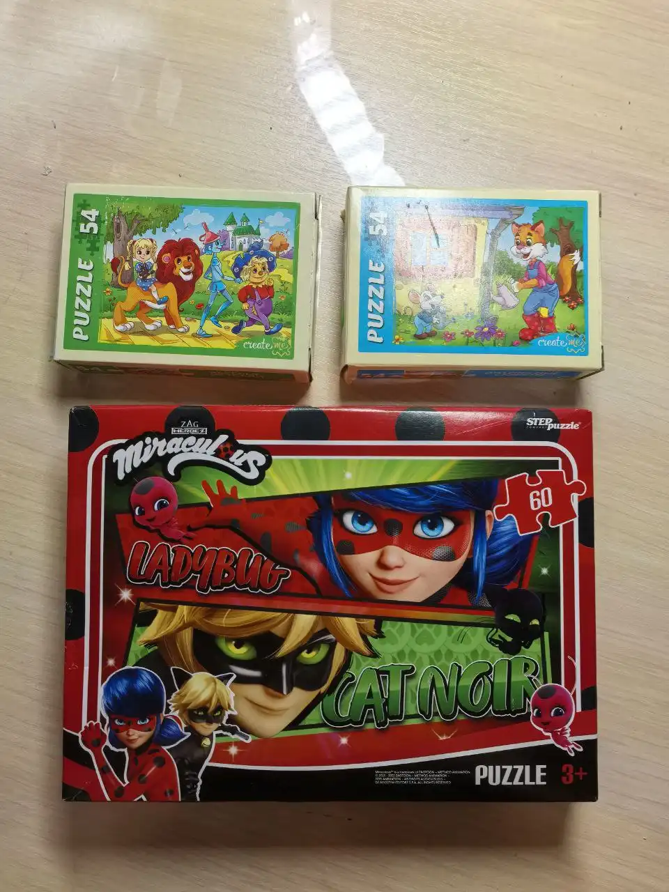 Пазлы отдам даром